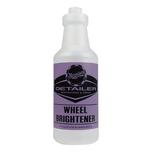 Meguiar's D20140PK12 D20140 Pre-Labeled Bottle, 32 oz, Use With: Detailer Wheel Brightener