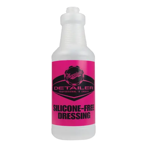 Meguiar's D20161PK12 D20161 Pre-Labeled Bottle, 32 oz, Use With: D161 Detailer Silicone-Free Dressing