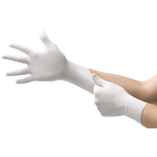 PG199-L General Purpose Disposable Exam Gloves, Large, Natural Rubber Latex, White