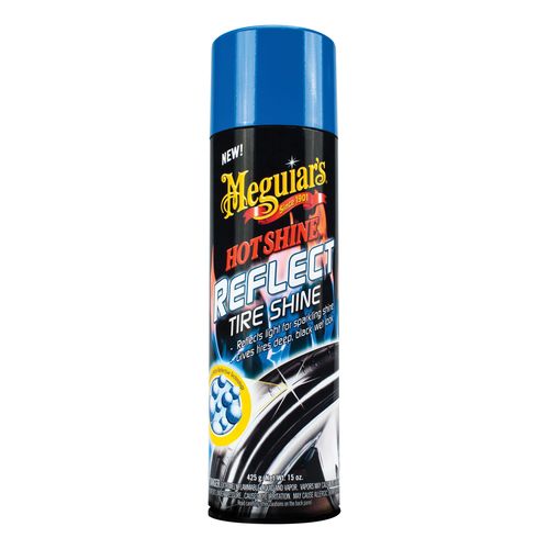 Meguiar's G18715 Reflect Tire Shine, 15 oz Aerosol Can, Clear, Liquid