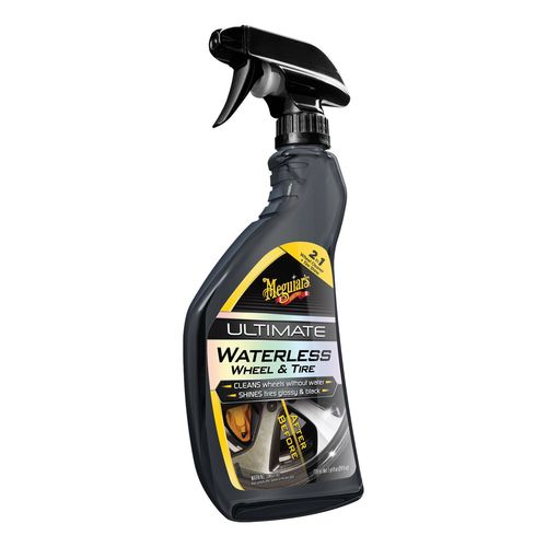 Ultimate Waterless Wheel and Tire, 24 oz Spray Bottle, Clear, Liquid