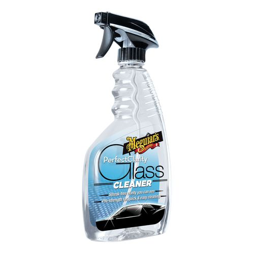 Meguiar's G8224 Glass Cleaner, 24 oz Spray Bottle, Clear, Liquid