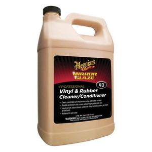 Meguiar's M4001 M4001 Professional Cleaner and Conditioner, 1 gal Can, Milky White, Liquid