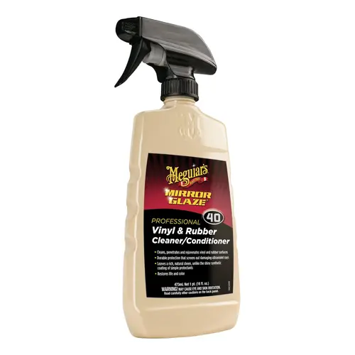 Meguiar's M4016 Professional Cleaner and Conditioner, 16 oz Bottle, Milky White, Liquid