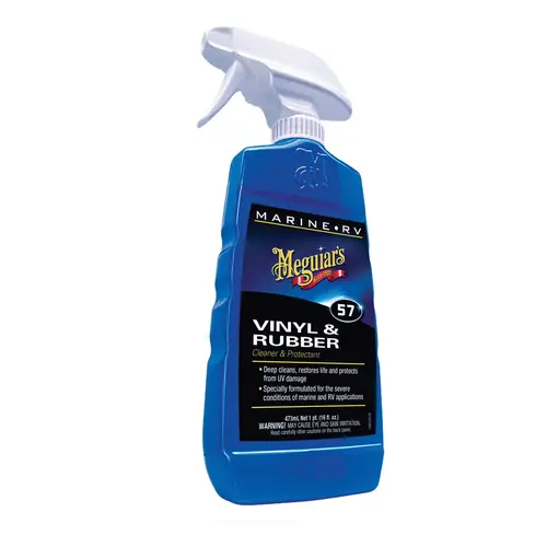 Meguiar's M5716 Marine/RV Cleaner and Protectant Spray, 16 oz Bottle, Milky White, Liquid