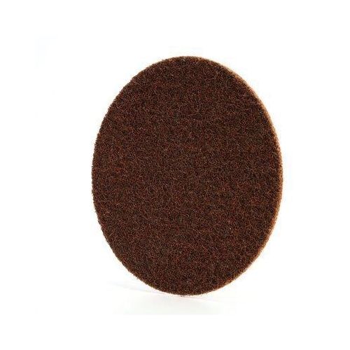 0 SC-DH Series No-Hole Surface Conditioning Disc, 3 in, Coarse Grade, Aluminum Oxide, Brown