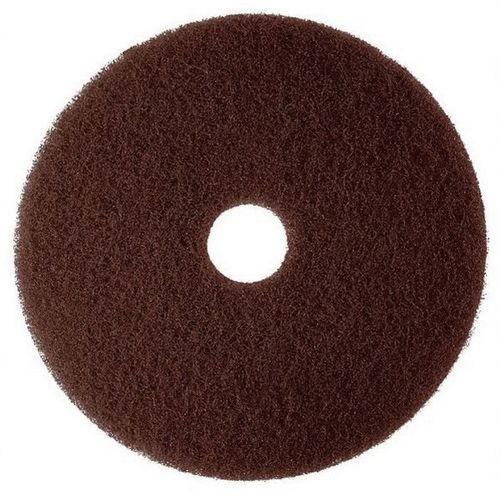 3M 08448 7100 Series Stripping Pad, 20 in Dia, Brown