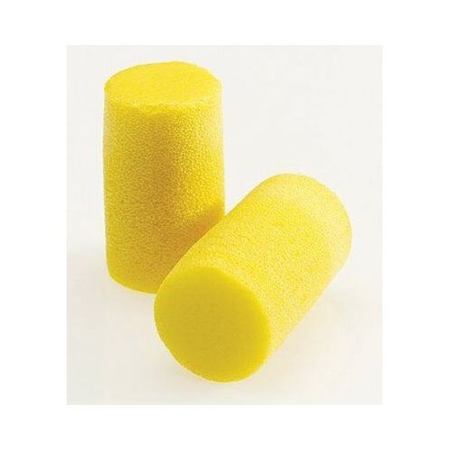 Disposable Uncorded Ear Plug, 33 dB Noise Reduction Rating, PVC Foam, Yellow