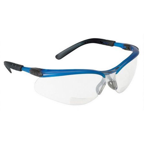 62069 Reader Protective Eyewear, Universal, 2.5 Diopter, Indoor/Outdoor Mirror Lens