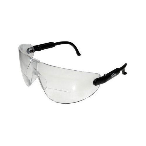 62251 Reader Protective Eyewear, Medium, 2.0 Diopter, Clear Lens