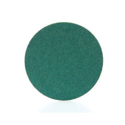 0 252U Series Abrasive Disc, 5 in Dia, 40 Grit, PSA, Green