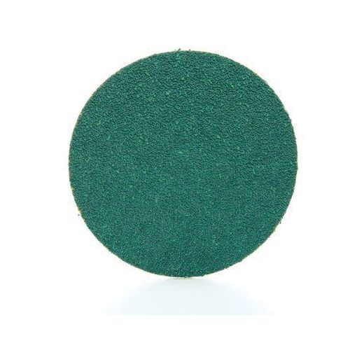 0 252U Series Abrasive Disc, 5 in Dia, 36 Grit, PSA, Green