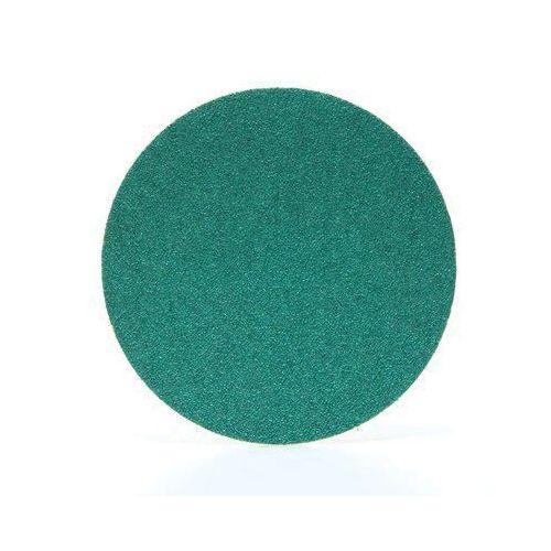 0 251U Abrasive Disc, 8 in Dia, 36 Grit, Aluminum Oxide Abrasive, Green, Dry, 8 Holes