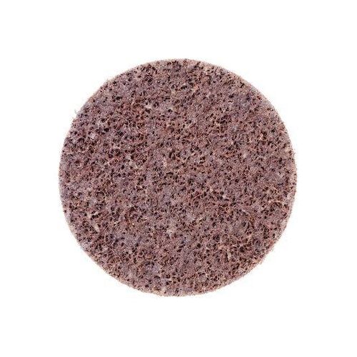 Scotch-Brite 17866 SE-DH Series No-Hole Surface Conditioning Disc, 7 in, Coarse Grade, Aluminum Oxide, Brown