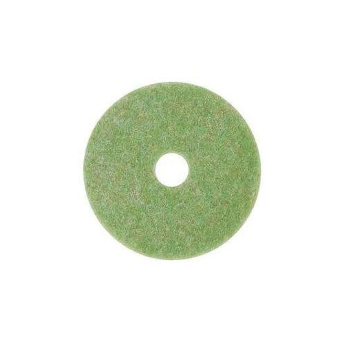 5000 Series TopLine Autoscrubber Pad, 17 in Dia x 1 in W, Polyester Fiber Green