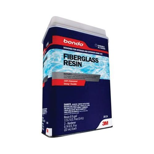 3M 20124 All Purpose Fiberglass Resin, 1 Gallon 