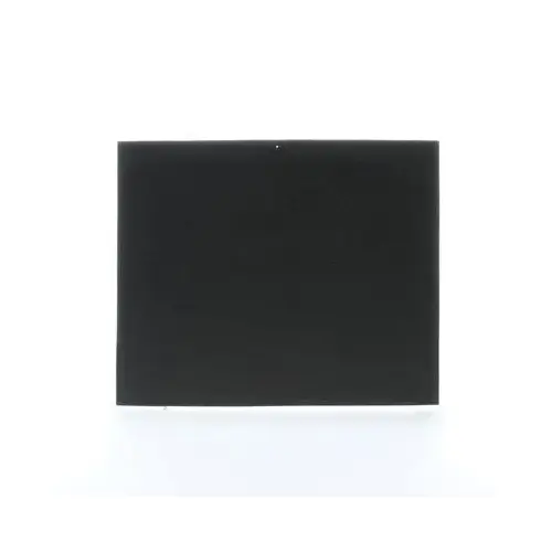 0 431Q Series Paper Sheet, 9 in W x 11 in L, 180 Grit, Very Fine Grade, Black