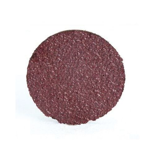 348D Series Abrasive Disc, 8 in Dia, 80 Grit, PSA, Brown