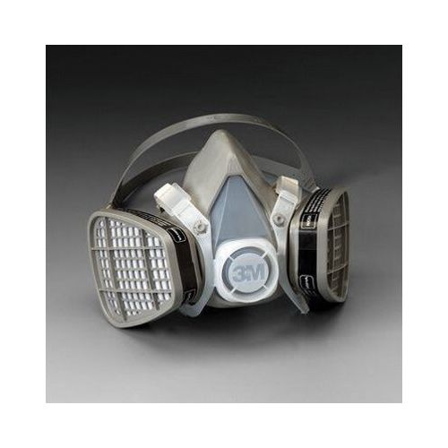 5000 Series Disposable Half-Mask Respirator, Medium, NIOSH Approved (Y/N): Yes Black