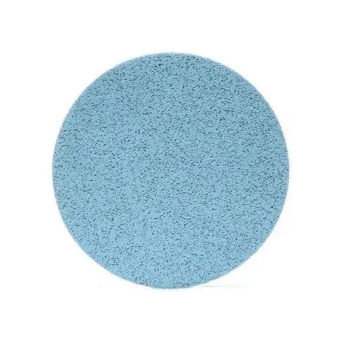 443SA Abrasive Disc, 3 in Dia, 5000 Grit, Foam Abrasive, Blue