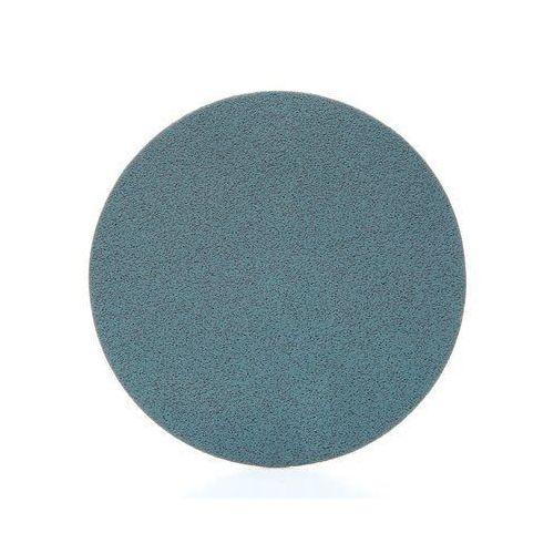 443SA Series Abrasive Disc, 5 in Dia, P5000 Grit, Hook and Loop, Blue