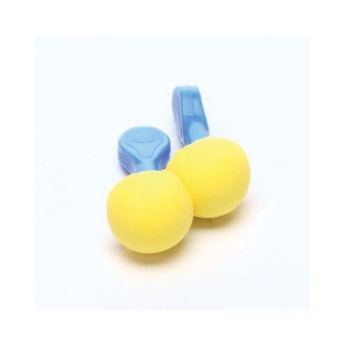 Uncorded Reusable Ear Plug, 25 dB Noise Reduction Rating, Yellow