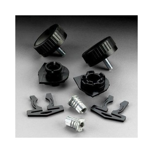 Knob and Pivot Kit, Use With: L-Series Headgear Black