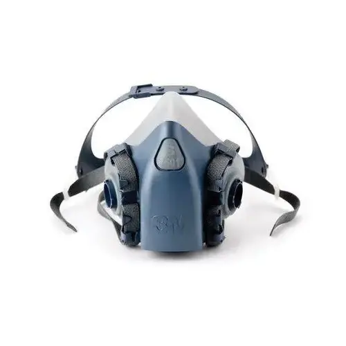 7500 Series Disposable Half-Mask Respirator, Small, NIOSH Approved (Y/N): Yes Blue/Gray