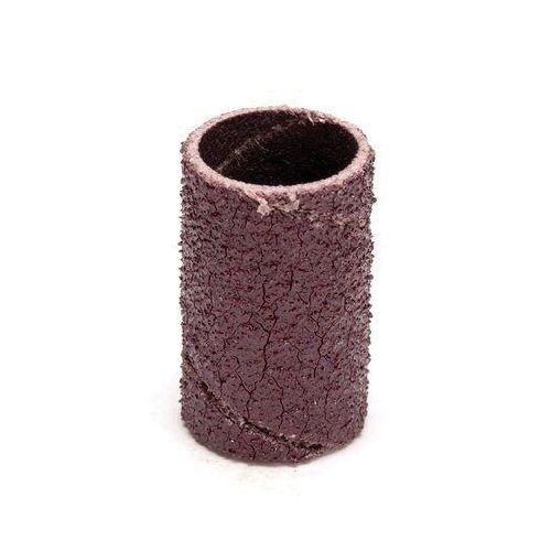 341D Series Coated Abrasive Spiral Band, 1/2 in Dia x 1 in W, P60 Grit, Medium, Brown