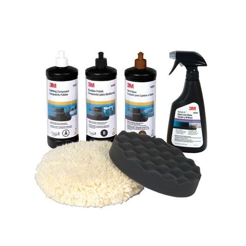 3M 05974 Rubbing Compound, 1 gal Bottle, Tan, Liquid, Compound Buy Now