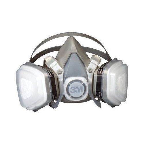 3M 07191 5000 Series Half-Mask Respirator Assembly, Small, P95 Filter ...