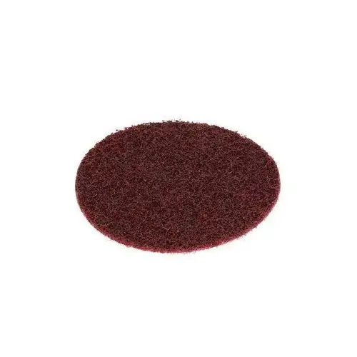 SC-DH Series No-Hole Surface Conditioning Disc, 4 in, Medium Grade, Aluminum Oxide, Maroon