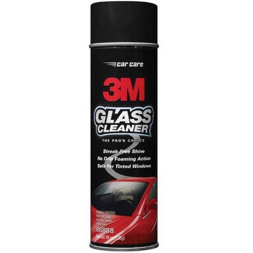 3M 8888 0 Glass Cleaner, 16.904 fl-oz Can, White, Liquid
