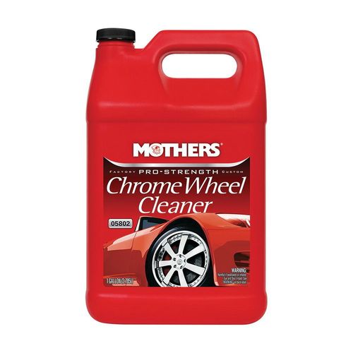 Mothers 07817505802 05802 Chrome Wheel Cleaner, 1 gal Can, Clear, Liquid