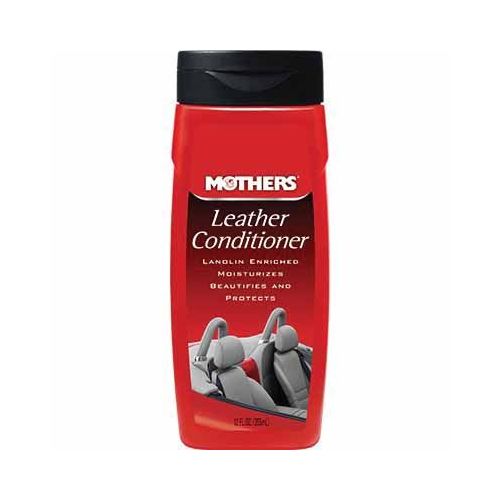 Mothers 06312 Leather Conditioner, 12 oz Bottle, Liquid, Coconut, White, Beige