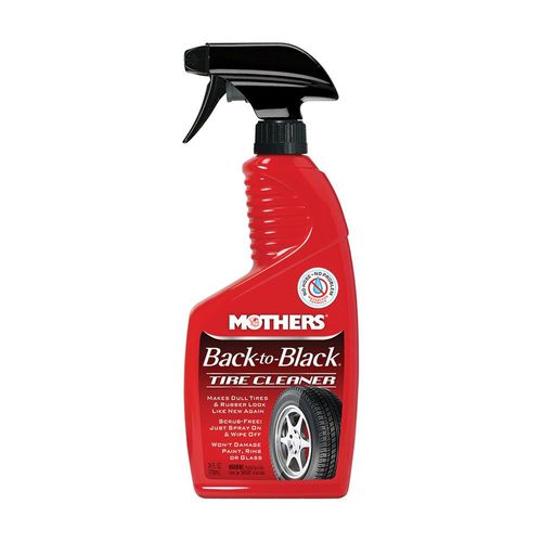Mothers 09324 Tire Cleaner, 24 oz Spray Bottle, Clear, Liquid