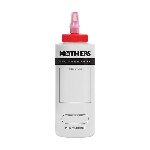 Mothers 07817580000 80000 Dispenser Bottle, 12 oz, Use With: Polishes and Compounds