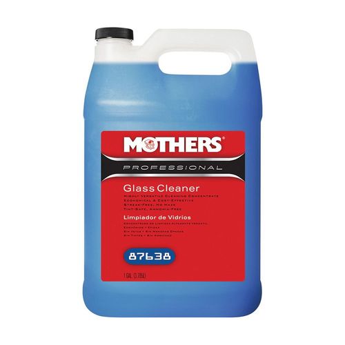 Mothers 07817587638 87638 Glass Cleaner, 1 gal Can, Blue, Liquid