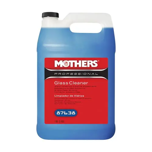 87638 Glass Cleaner, 1 gal Can, Blue, Liquid