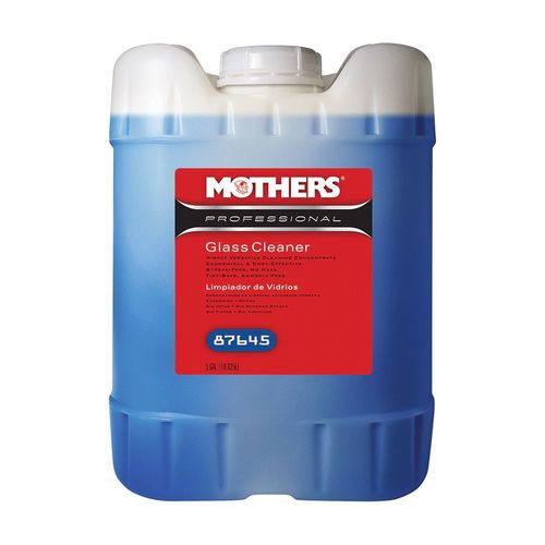 Mothers 07817587645 87645 Glass Cleaner, 5 gal Can, Blue, Liquid
