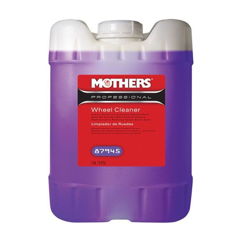 Mothers 07817587945 87945 Wheel Cleaner, 5 gal Can, Purple, Liquid