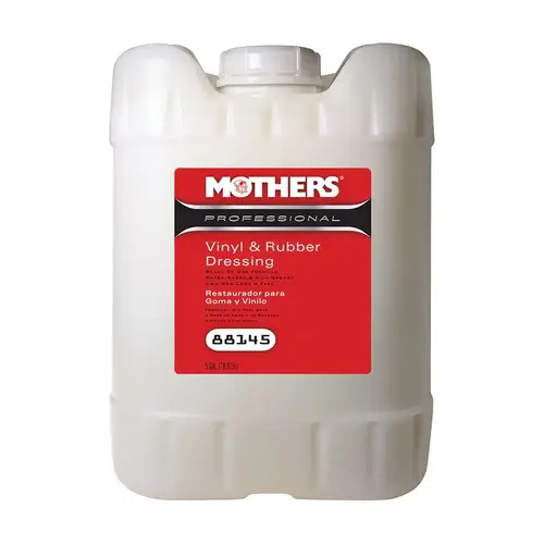 Mothers 88145 88145 Vinyl Rubber Dressing, 5 gal Can, Liquid