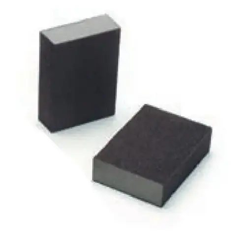 Mirka 1353060 1353-060 Closed Coated Abrasive Sponge, 2-3/4 in W x 4 in L, 1 in THK, 60 Grit Gray