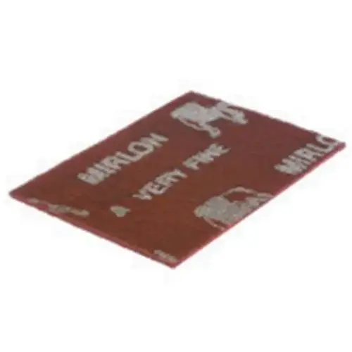 18 Series Non-Woven Scuff Pad, 6 in W x 9 in L, 360 Grit Maroon