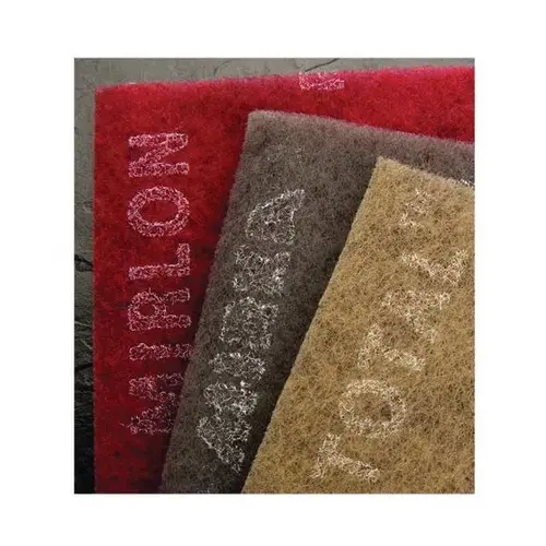 18 Series Non-Woven Scuff Pad, 4-1/2 in W x 9 in L, 2500 Grit Gold