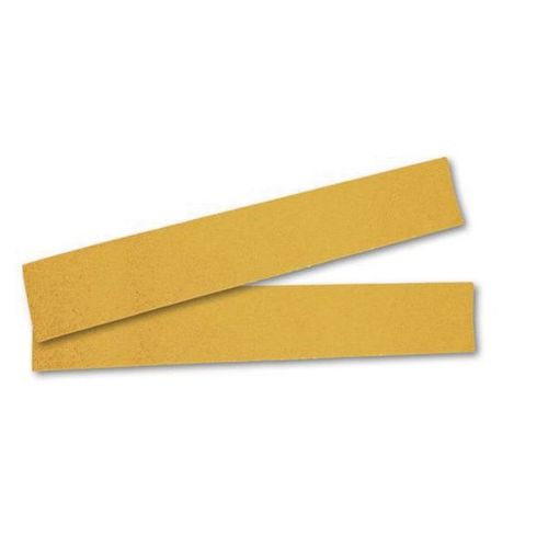 23170100 23 Series Semi-Open Coated Plain File Sheet, 2-3/4 in W x 17-1/2 in L, P100 Grit Gold