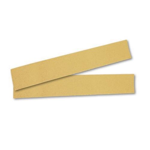 23663080 23 Series Semi-Open Coated Grip-On File Sheet, 2-3/4 in W x 16-1/2 in L, P80 Grit Gold