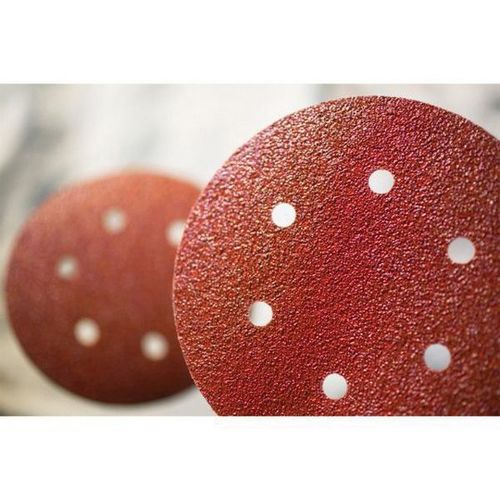 40624036 40 Series Semi-Open Coated Grip-On Sanding Disc, 6 in, P36 Grit, Aluminum Oxide Maroon