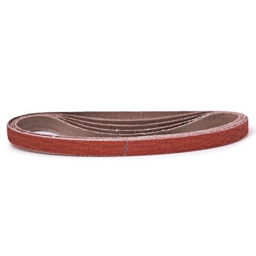 66-1218-036 Mini File Belt, 1/2 in W x 18 in L, 36 Grit, Ceramic Abrasive