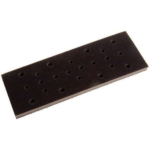 Mirka 91505 Grip Faced Interface Pad, 2-3/4 in W x 7-3/4 in L x 3/8 in THK, Hook and Loop Attachment